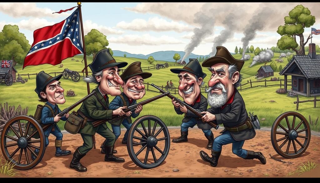 Civil War Cartoon