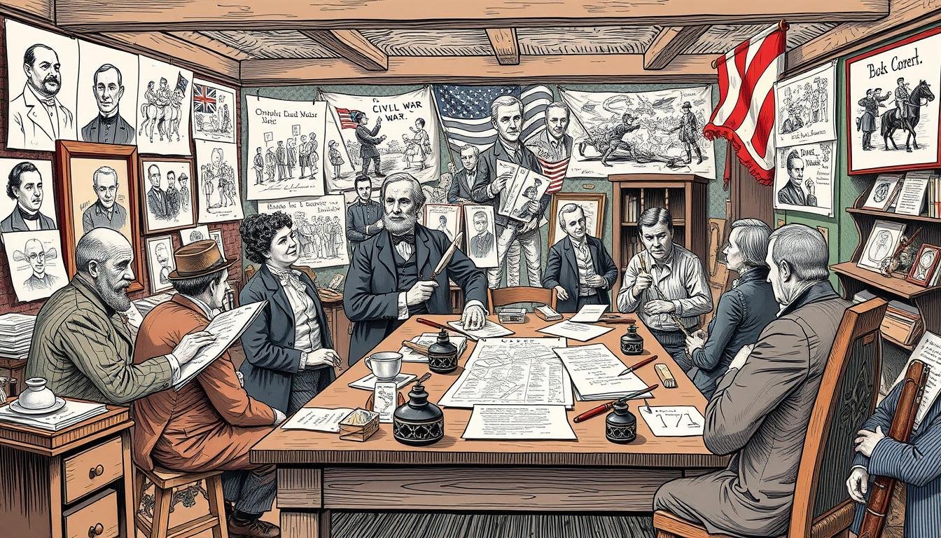 Famous Civil War Cartoonists and Their Legacy