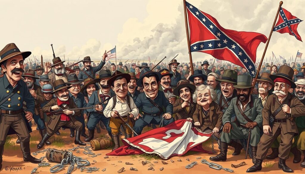 How Civil War Cartoons Highlighted Social Issues of the Time