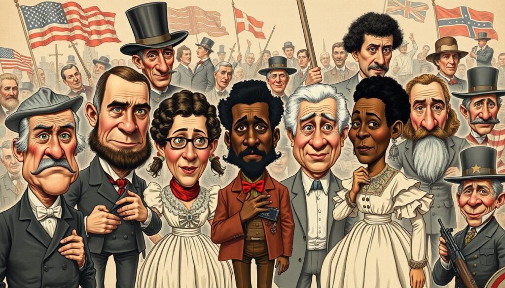 Racial Stereotypes in Civil War Era Cartoons