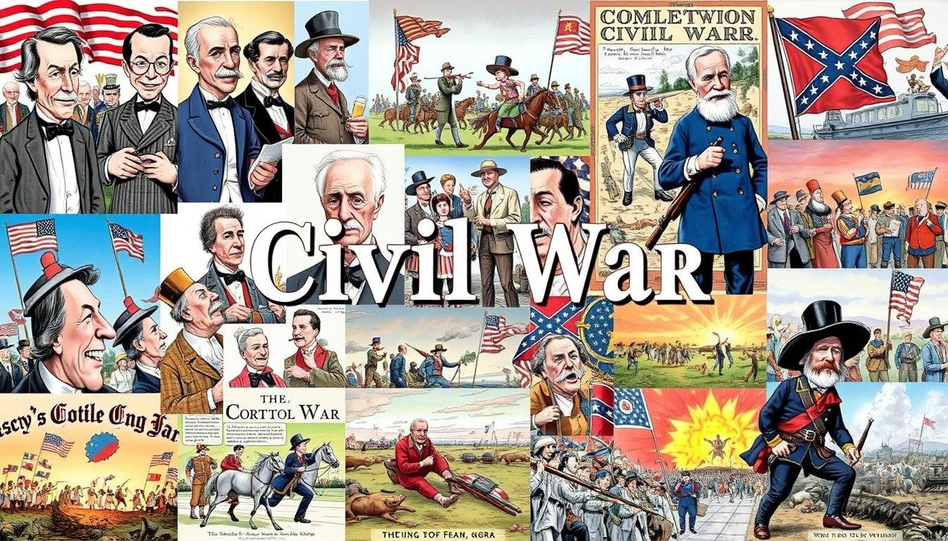 Top 10 Iconic Civil War Cartoons and Their Meanings